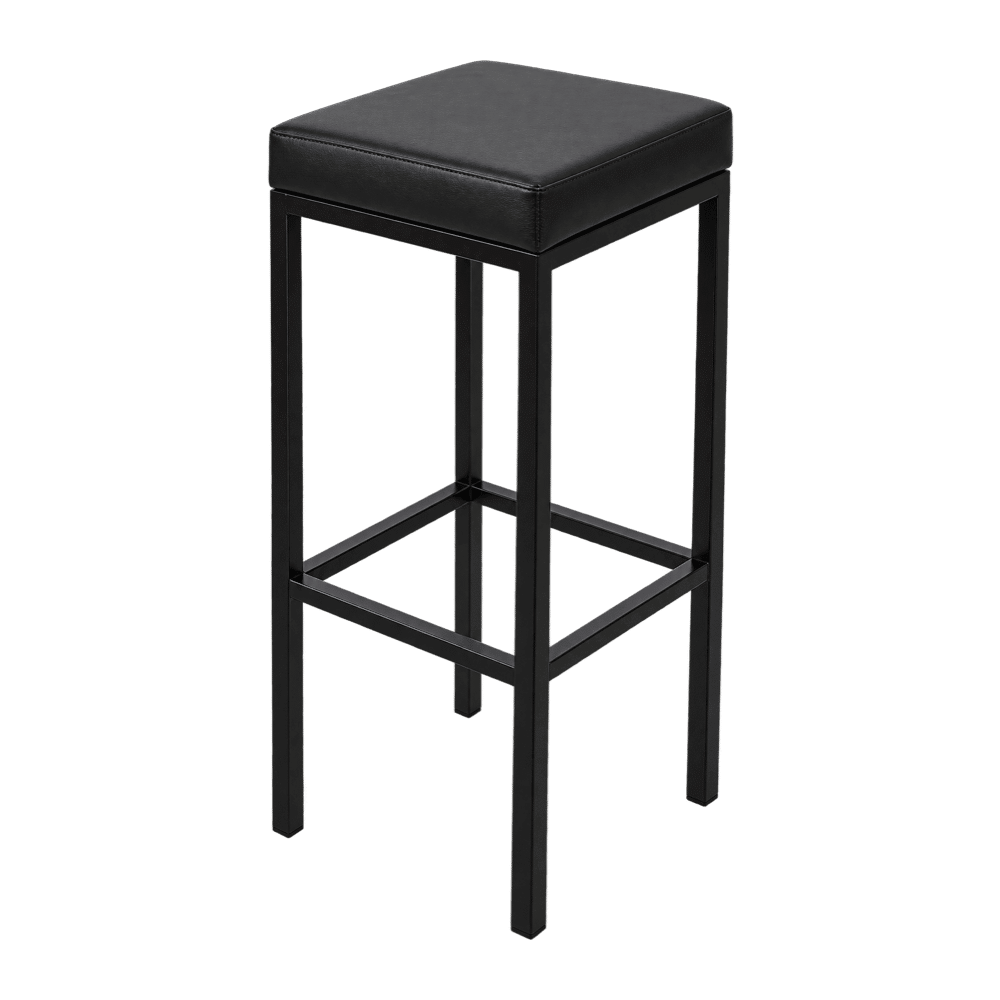 Barhocker eckig schwarz