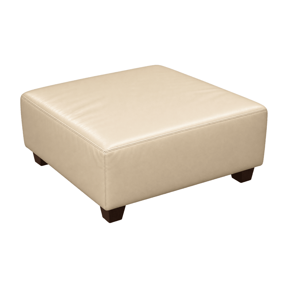 Kubushocker cremefarben 85x85cm