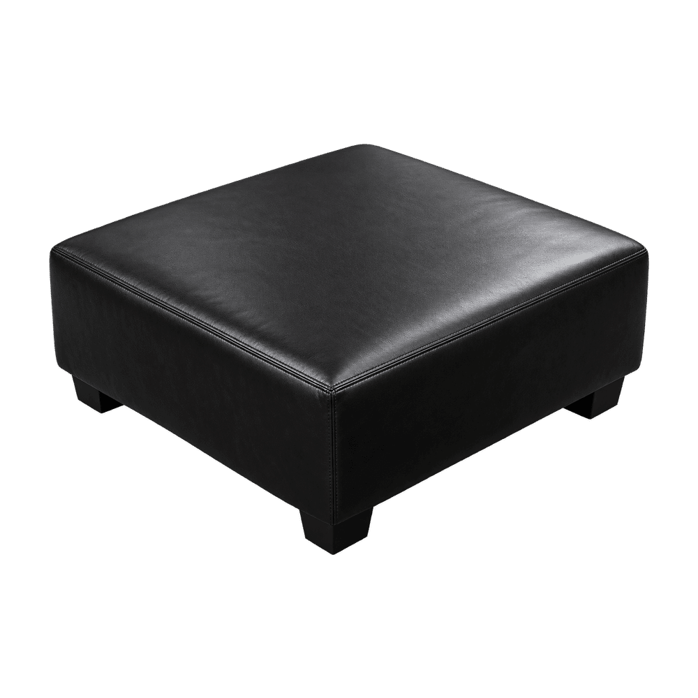 Kubushocker schwarz 85×85cm