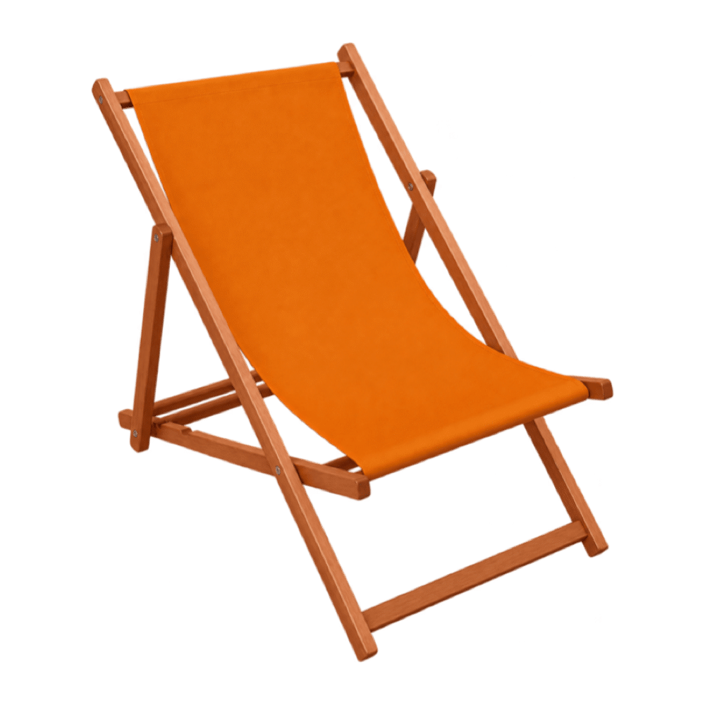 Strandliege Orange
