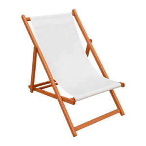 Strandliege Weiß
