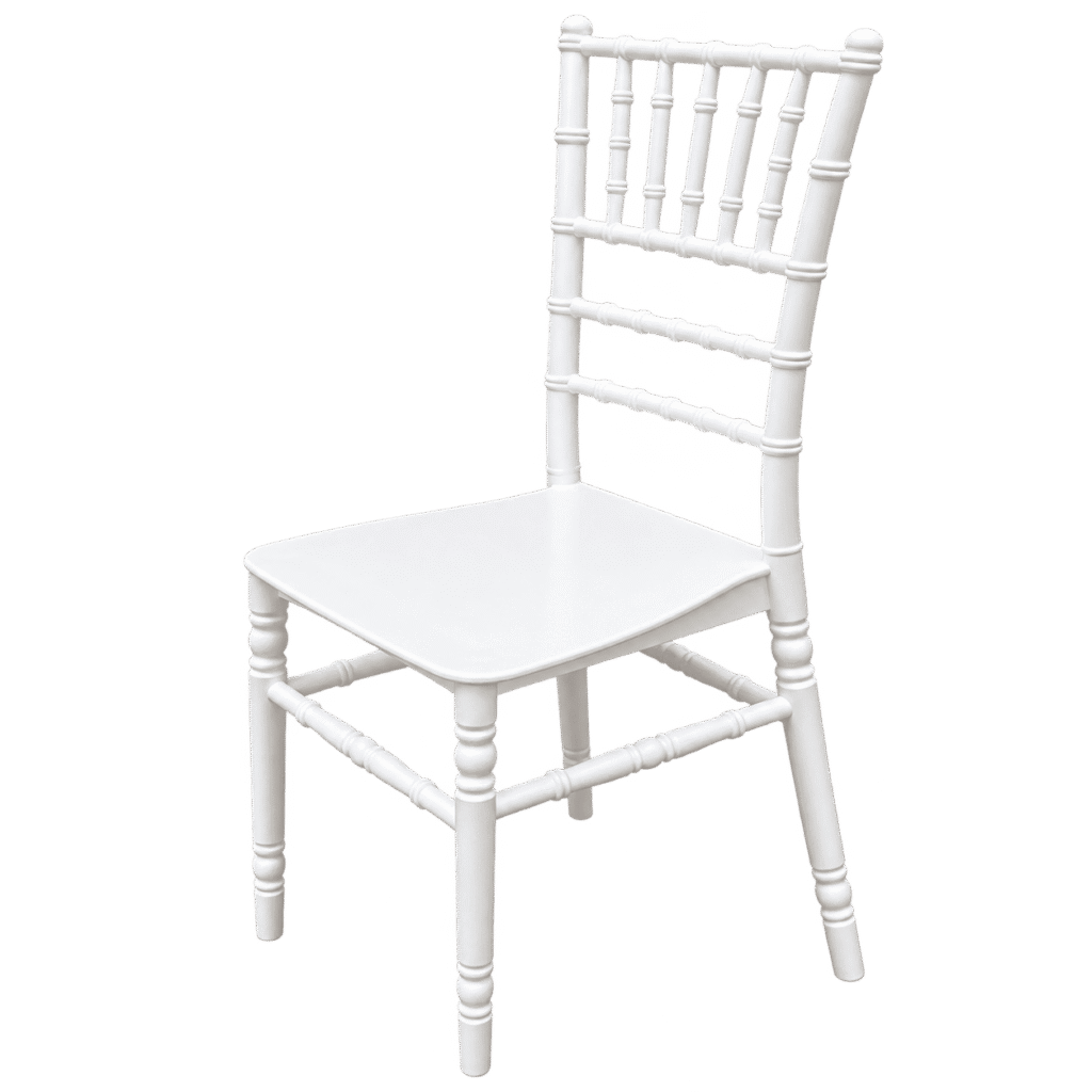 Chiavarisessel weiß Kunststoff