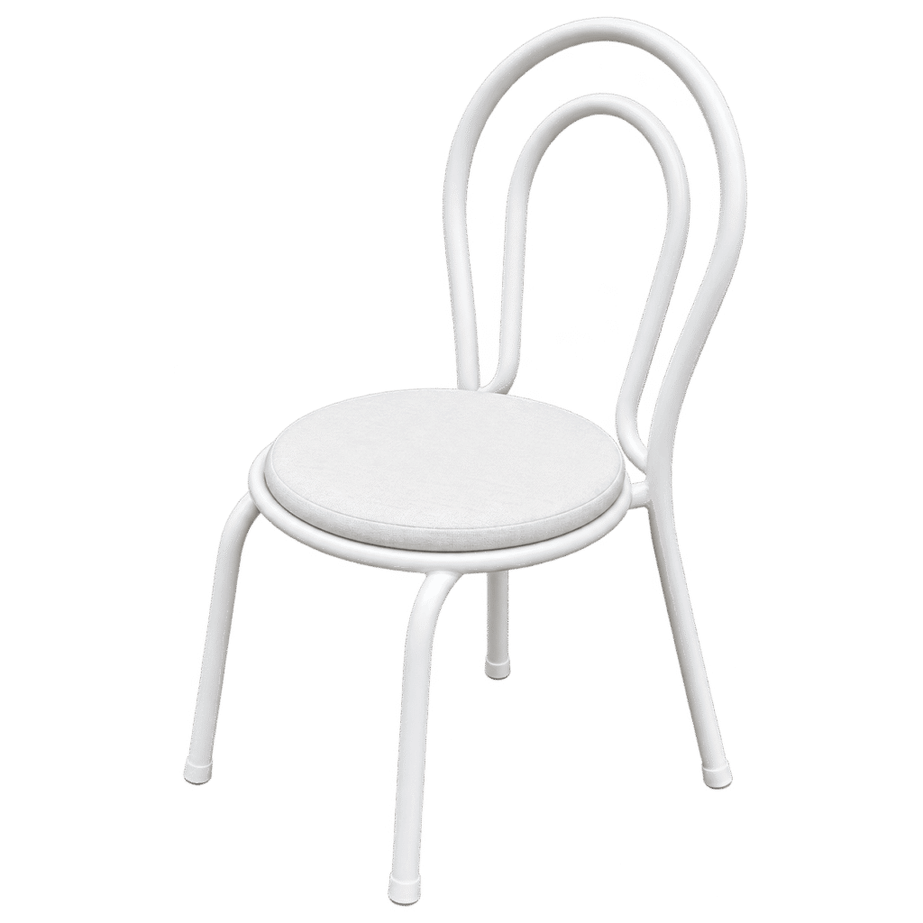 Sitzpolster rund hellbeige