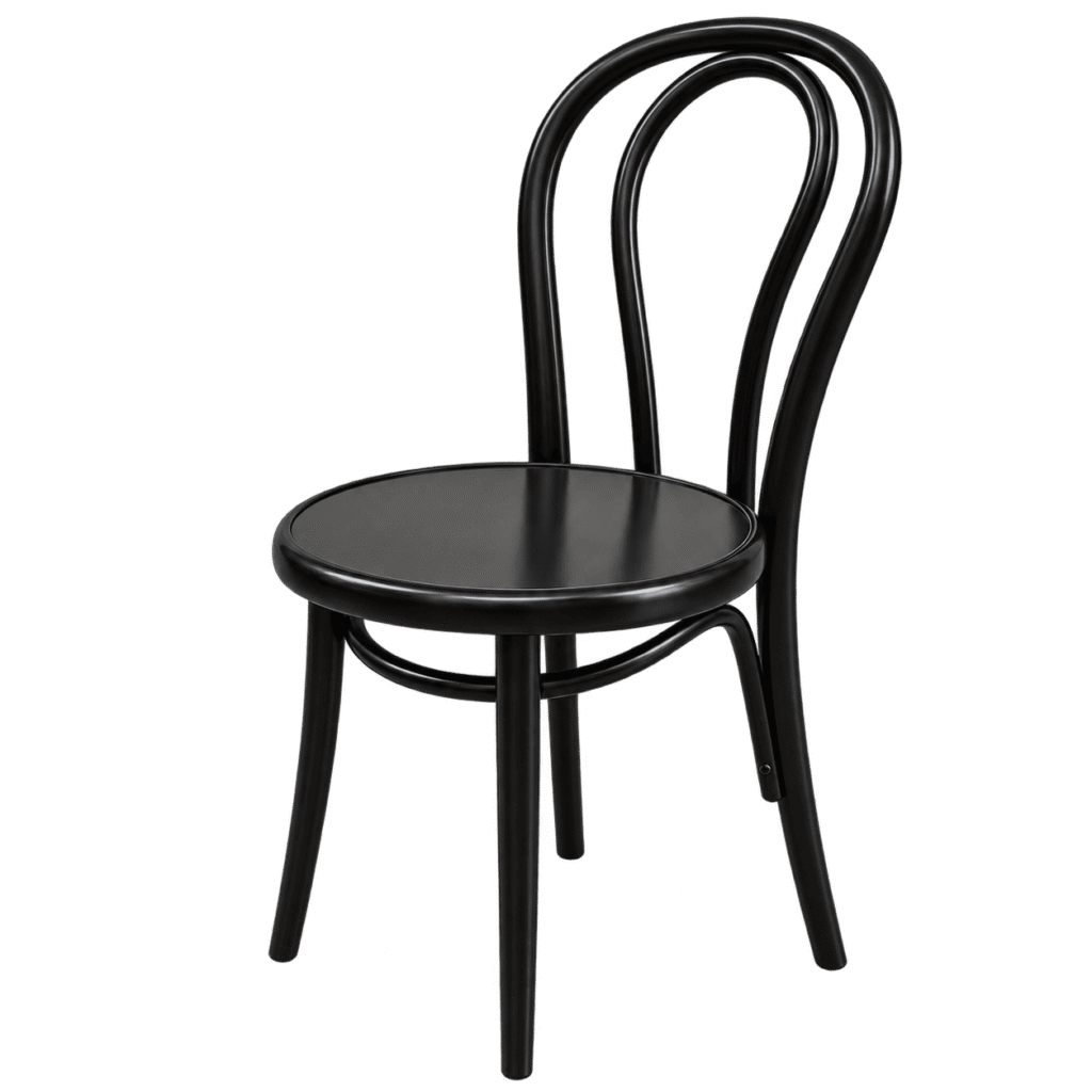 Thonetsessel schwarz